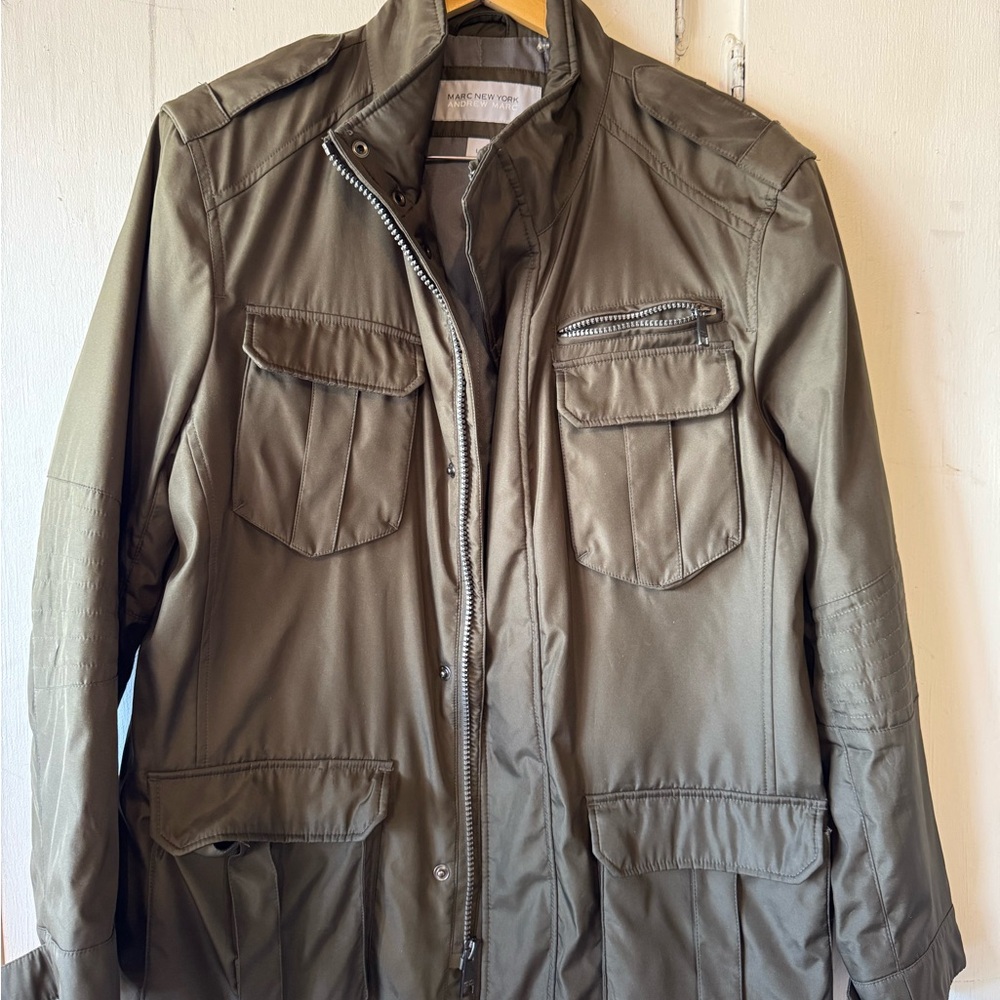 Andrew Marc- Andrew New York - Men's Olive Green Jacket